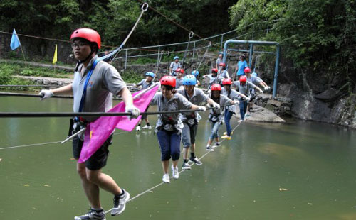 宁波余姚丹山赤水拓展基地