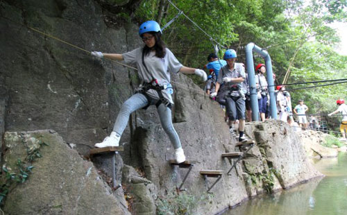 宁波余姚丹山赤水拓展基地